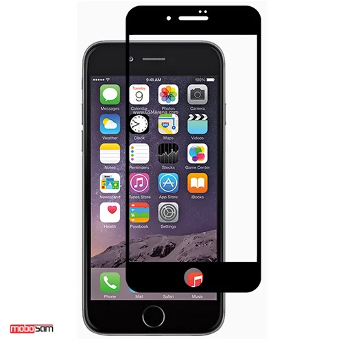 محافظ صفحه نمایش سرامیکی تمام صفحه 9D مناسب برای گوشی موبایل اپل iPhone 6 Plus