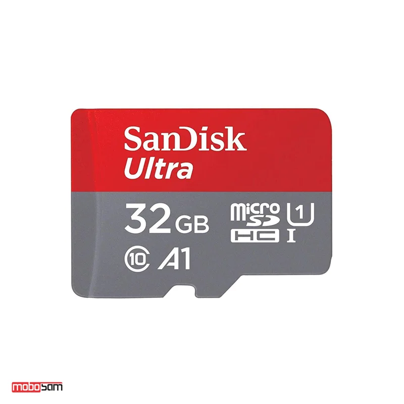 کارت حافظه microSDHC سن دیسک مدل Ultra کلاس 10 استاندارد UHS-I سرعت 98MBps ظرفیت 32 گیگابایت به همراه آداپتور SD